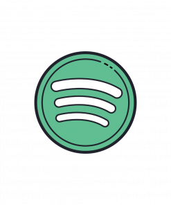 Comprar el logotipo de reproducciones, oyentes mensuales y seguidores de Spotify